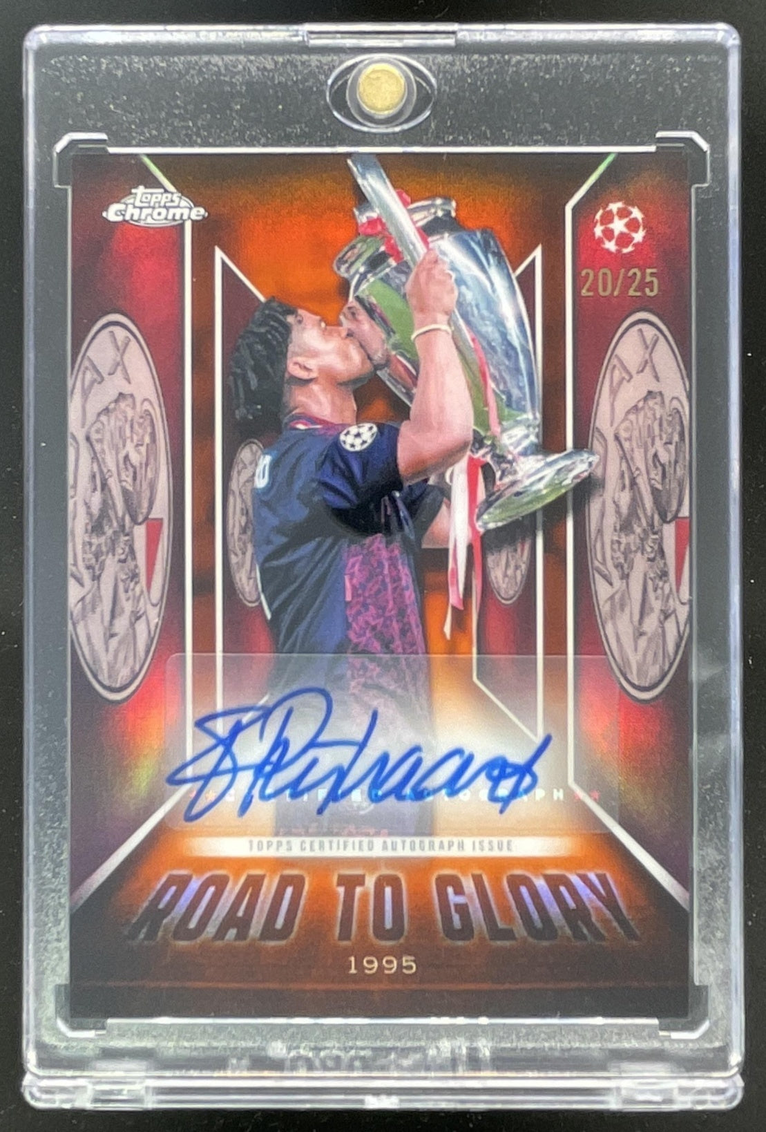 2025 Topps Chrome UEFA CC Road to Glory Orange #RTG-RI Frank