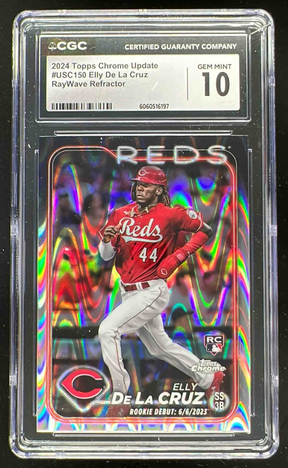 2024 Topps Chrome Update RayWave Refractor #USC150 Elly De