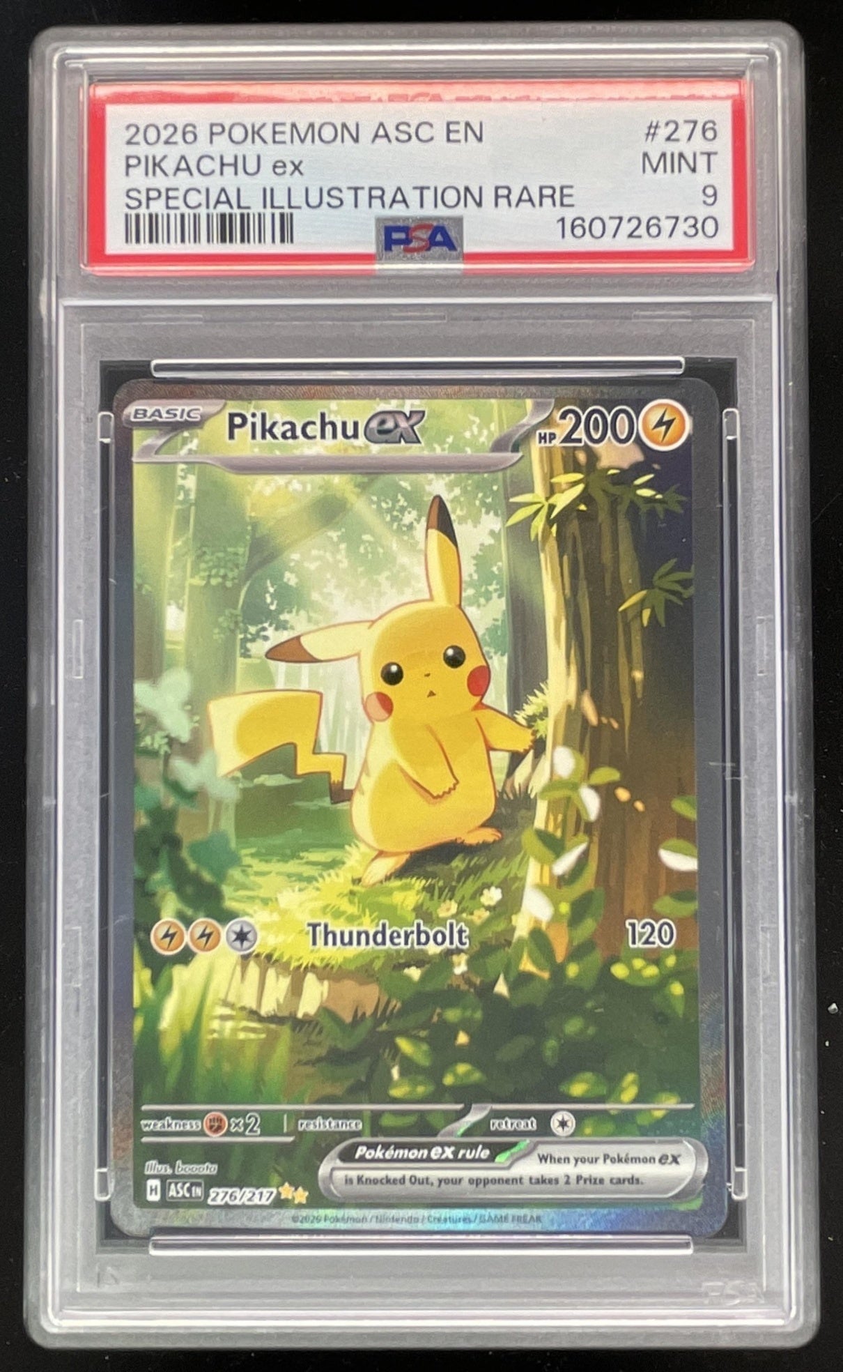 2026 Pokemon Ascended Heroes #276/217 Pikachu ex Special Illustration –  Burbank Cards