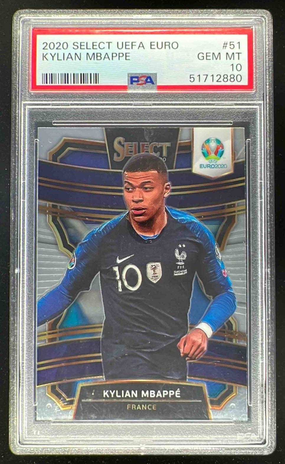 その他 mbappe psa10 2020 Panini Select UEFA Euro #51 Kylian Mbappe Terrace PSA 10