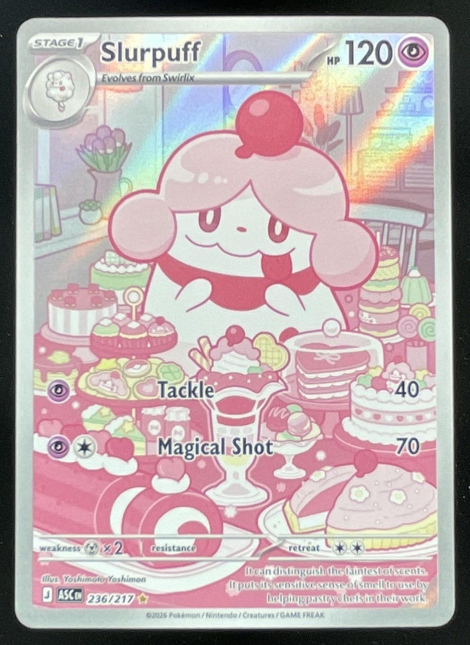 2026 Pokemon Ascended Heroes #236/217 Slurpuff Illustration Rare – Burbank  Cards