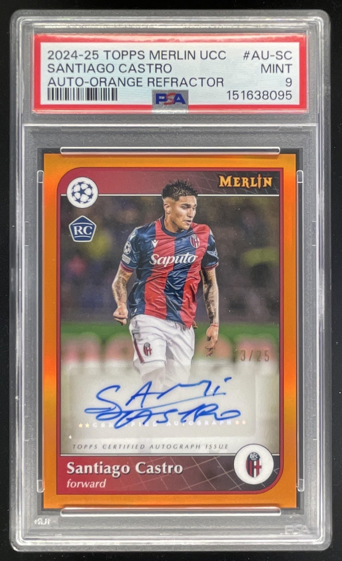 クルゼフスキ　topps merlin 直筆サインカード　PSA10 クルゼフスキ topps merlin 直筆サインカード PSA10 クルゼフスキ
