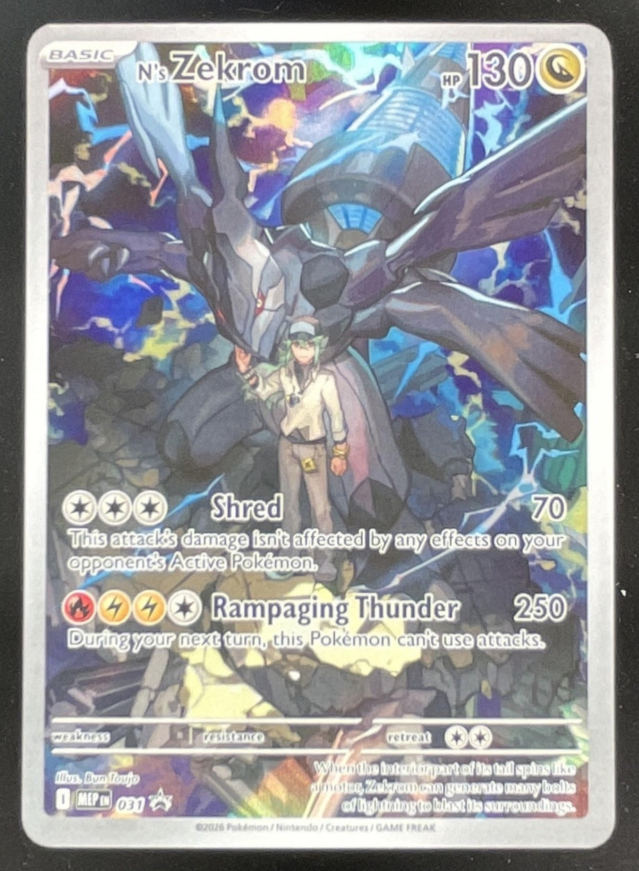 2025 Pokemon MEP Black Star Promos #031 N's Zekrom – Burbank Cards