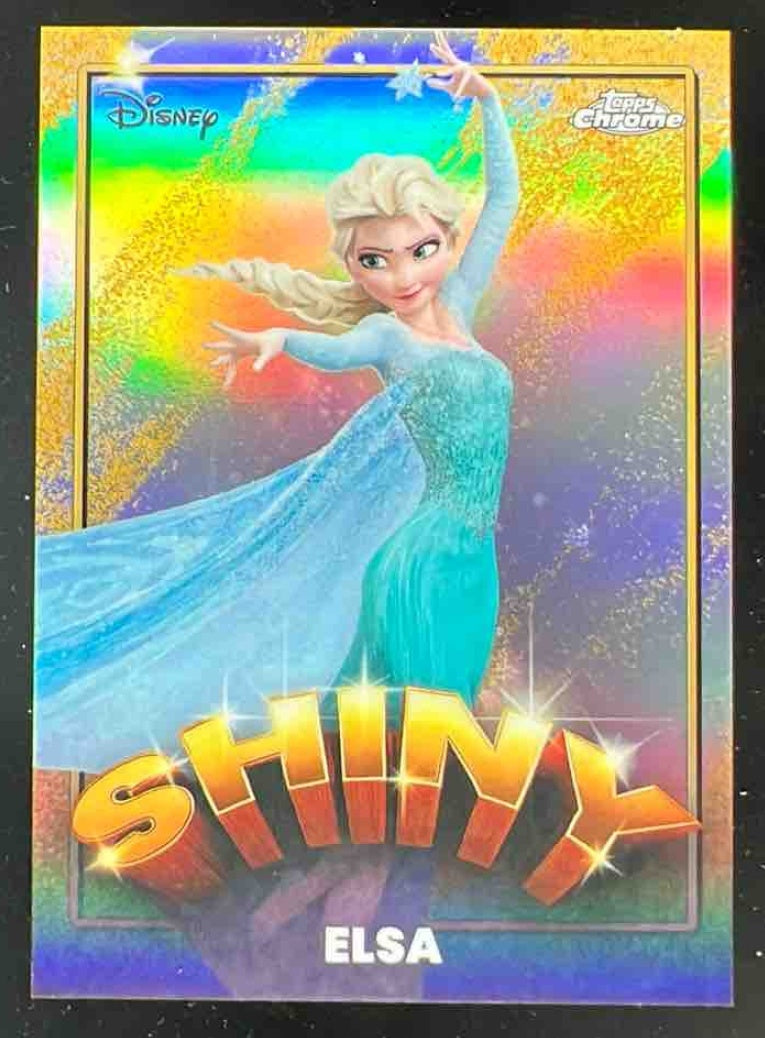 2025 Topps Disney Wonder Shiny Chrome #S-8 Elsa – Burbank Cards