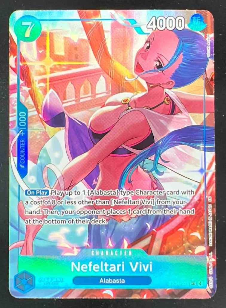 Nefeltari Vivi Alt Art - EB04-025 - One Piece TCG: The Azure Sea?s