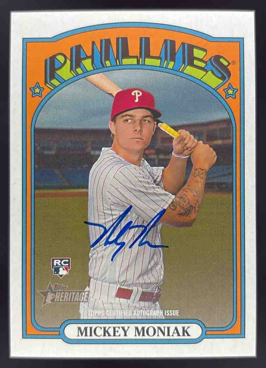Moniak 2021 Mickey Moniak Jersey 2021 Panini Mickey Moniak Diamond
