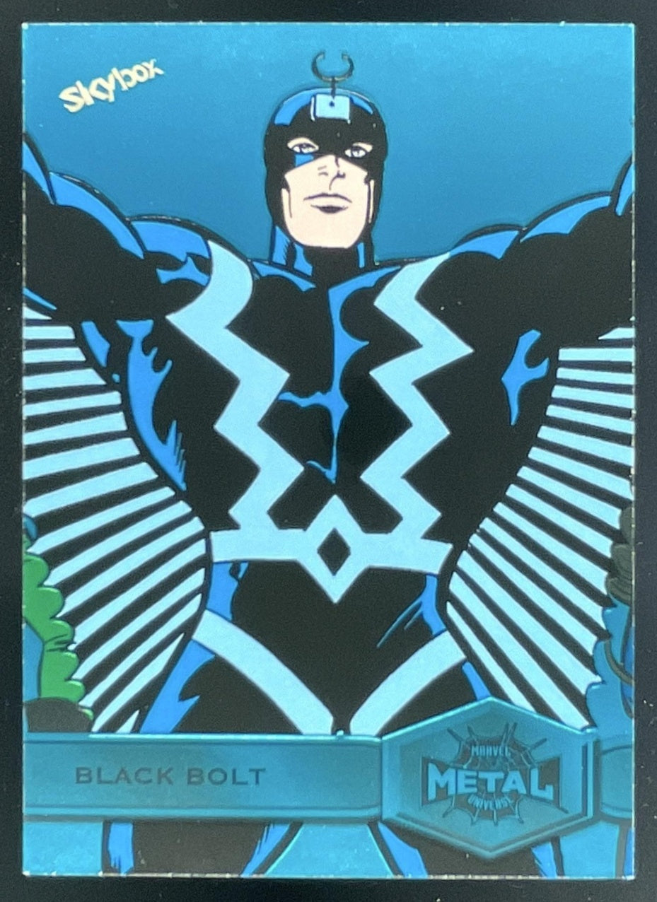 2021 Skybox Metal Universe Marvel Spider Man Turquoise Light FX