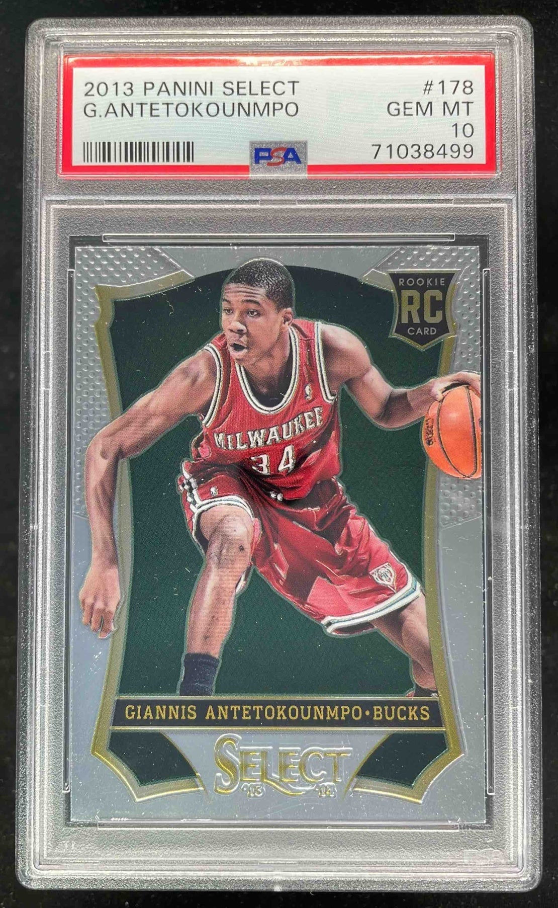 その他 GIANNIS antokounmpo 2013 SELECT RC PSA10 2013-14 Panini Select #178 Giannis Antetokounmpo RC PSA 10