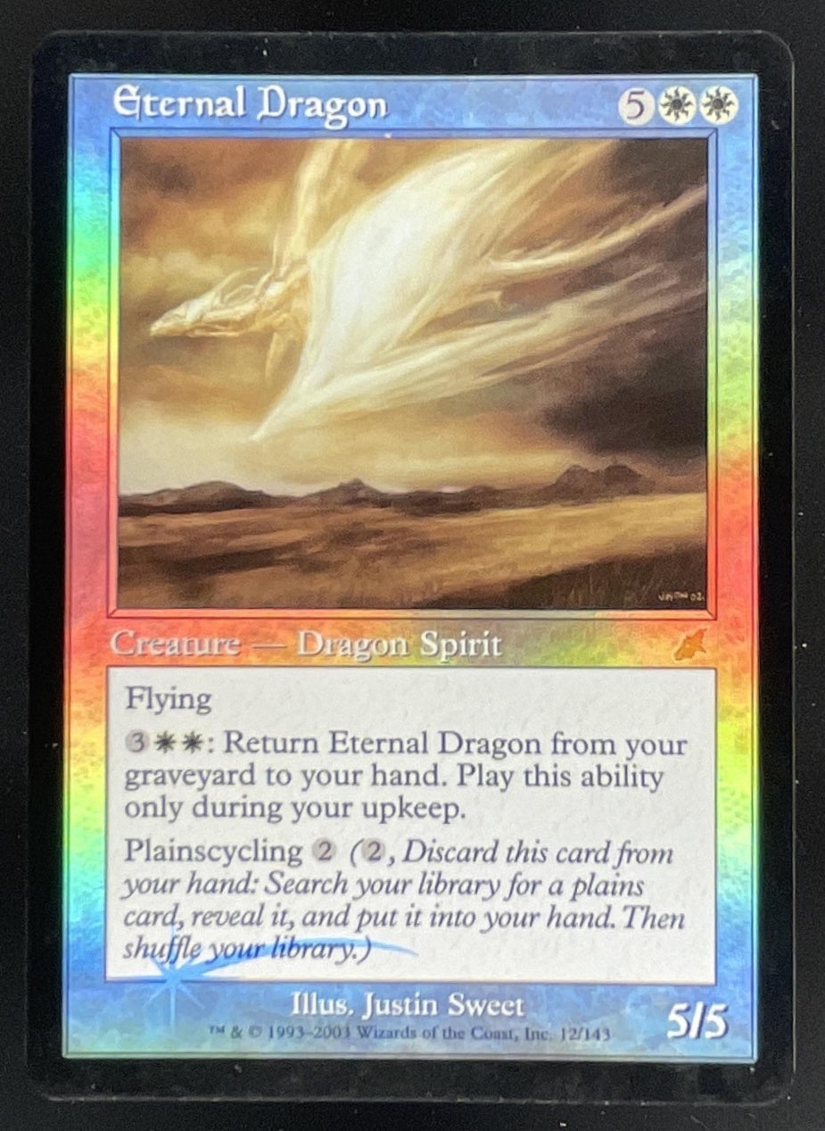 2003 Magic: The Gathering Scourge Foil #12 Eternal Dragon