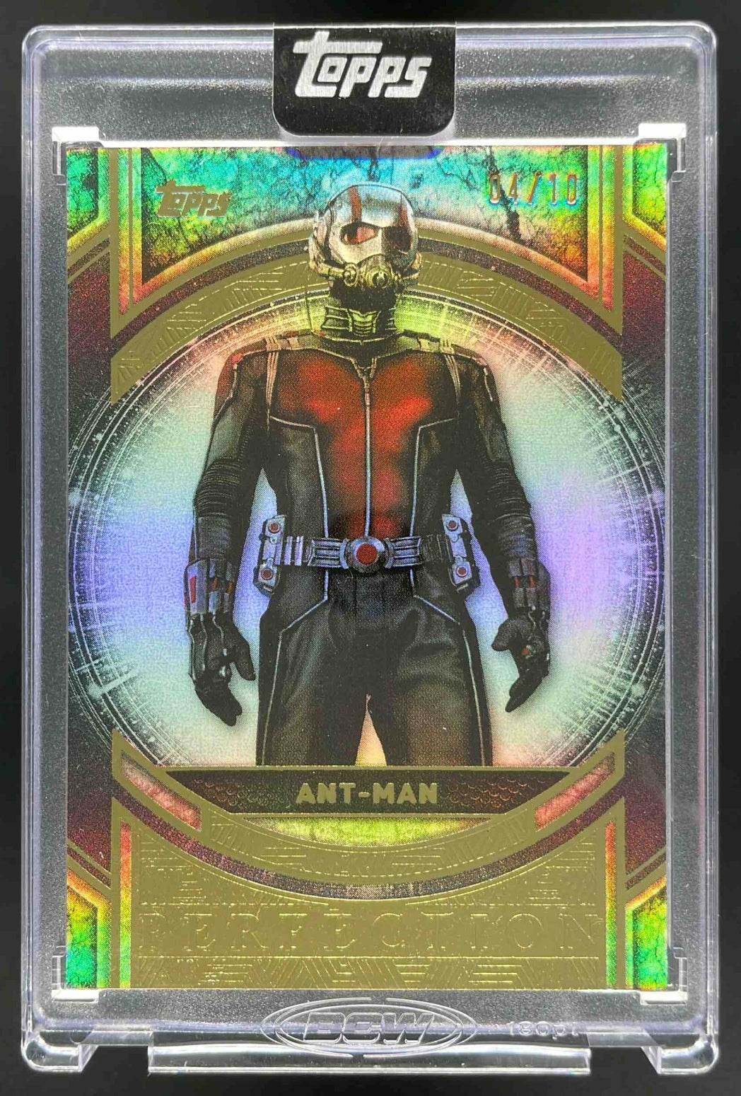 2025 Topps Marvel The Collector Marvel Perfection Black #56 Ant