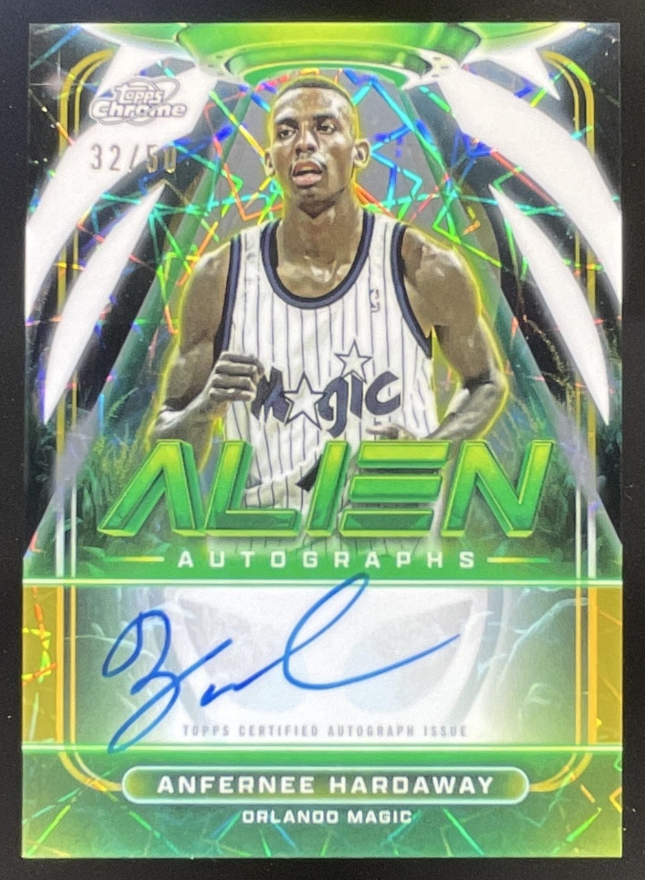 2025-26 Topps Cosmic Chrome Alien Gold Interstellar Anfernee