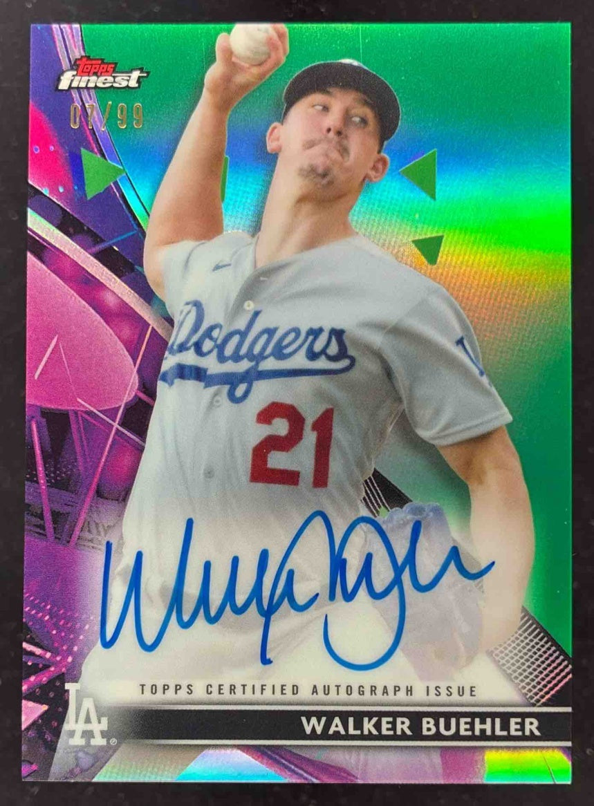 WALKER BUEHLER 2021 TOPPS auto
