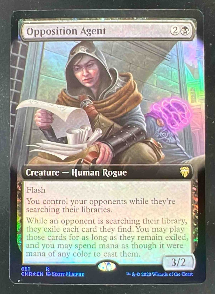 2020 Magic: The Gathering Commander Legends Foil #651 Opposition