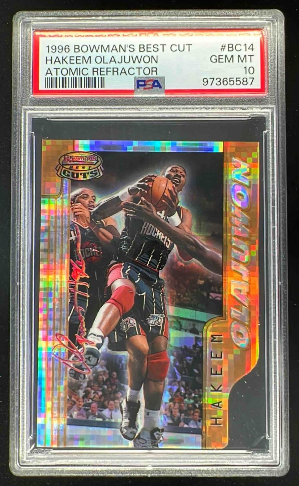 1996-97 Bowman 's Best Cuts Atomic Refractors #BC14 Hakeem