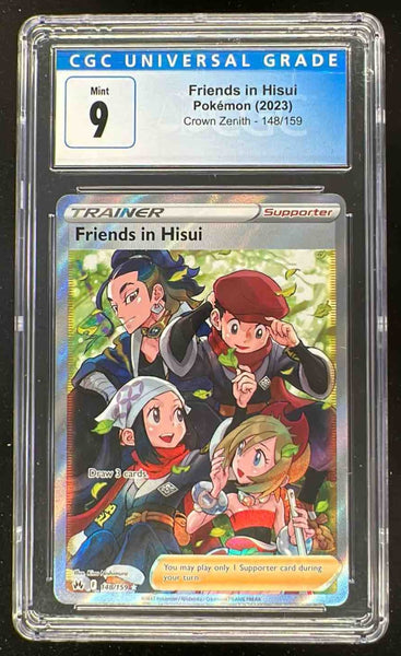 2023 Pokemon Sword & Shield Crown Zenith #148/159 Friends in Hisui