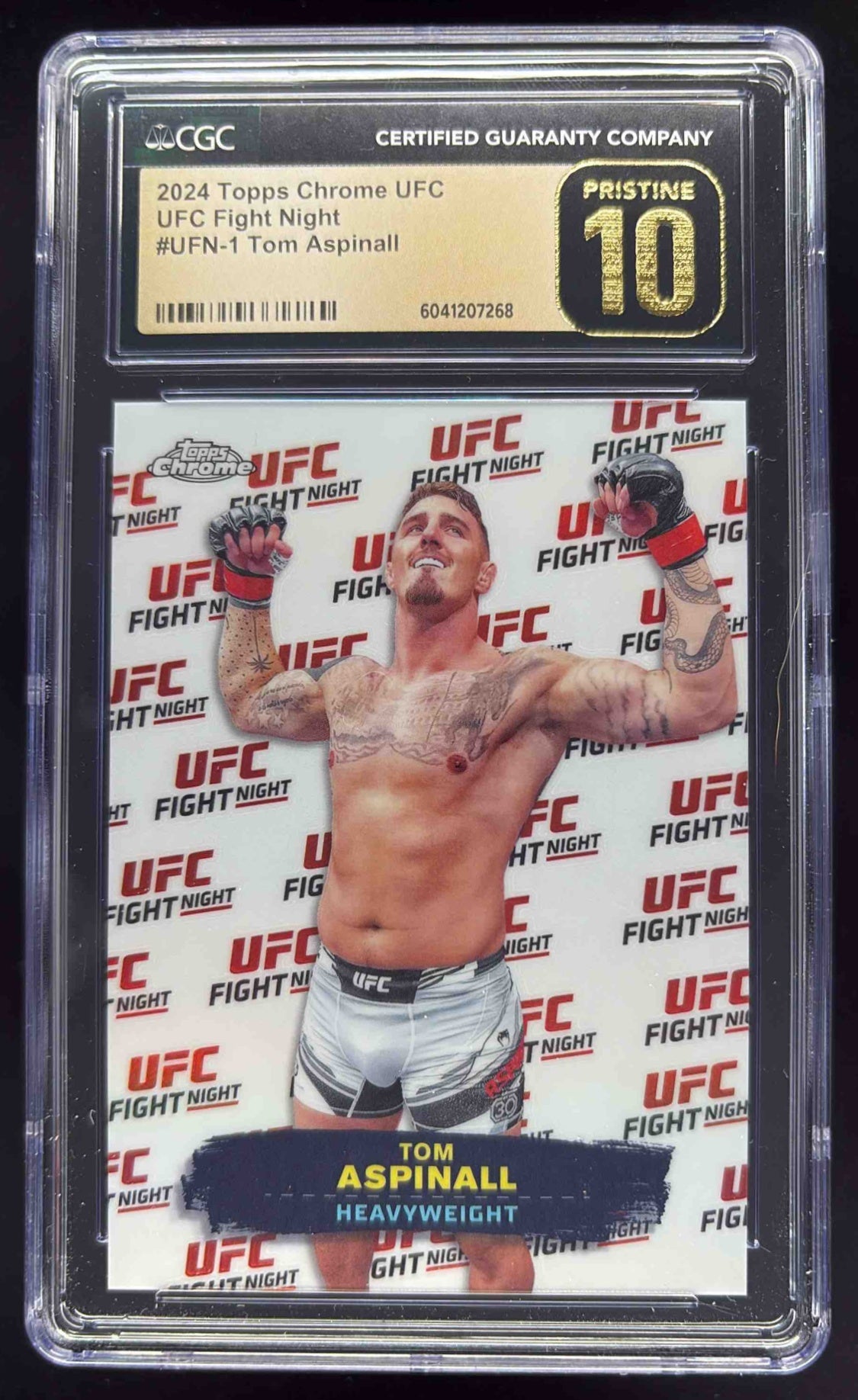 UFC　Optic　ラウル・ロサス　サインカード Raul Rosas Jr Signed 2023 Donruss Optic Light It Up UFC Card