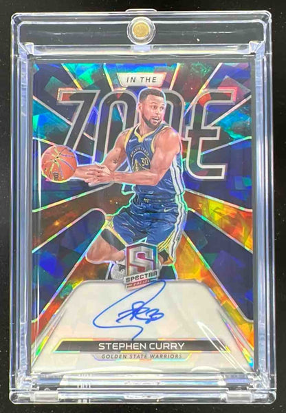 2021-22 Spectra In The Zone Autographs Astral #ITZ-SCU Stephen