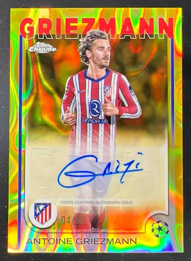 2024-25 Topps Chrome Gold Lava Refractor #CA-AG Antoine Griezmann