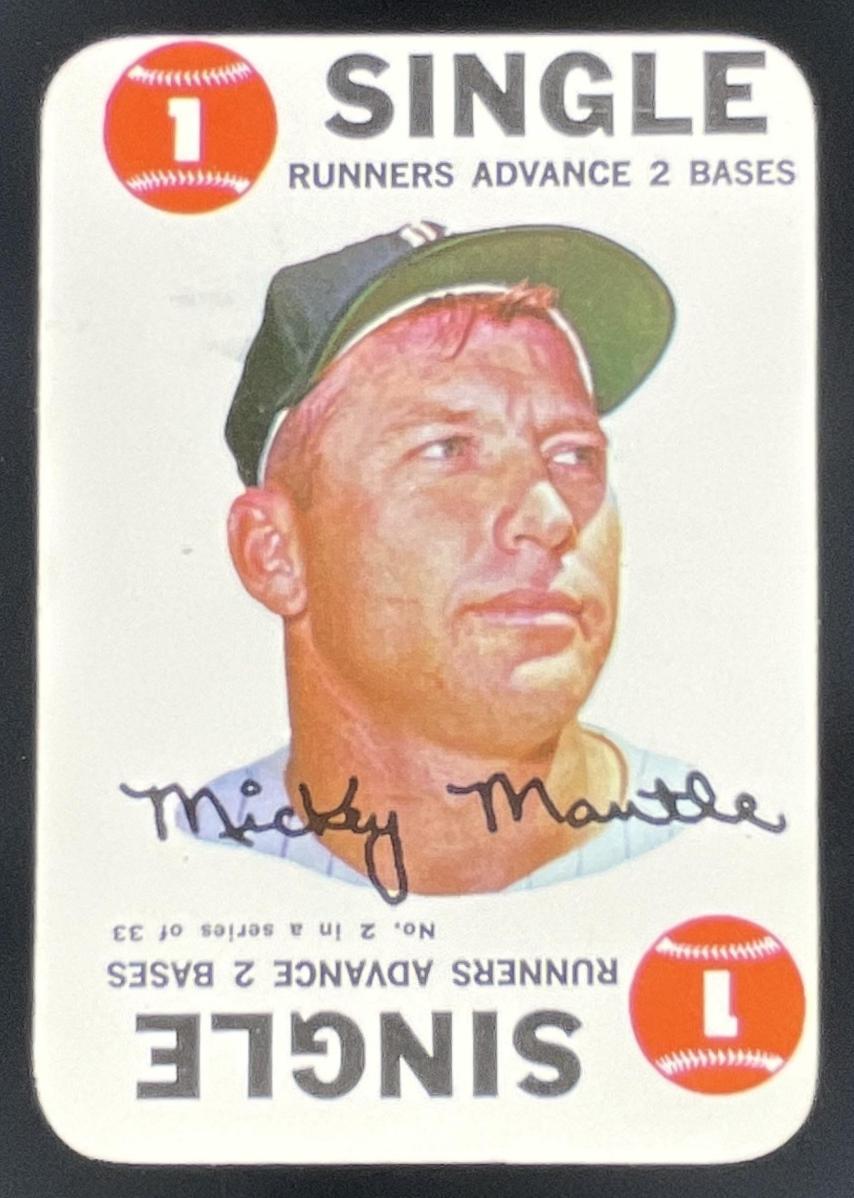 1968 Topps Game #2 Mickey Mantle – Burbank Cards