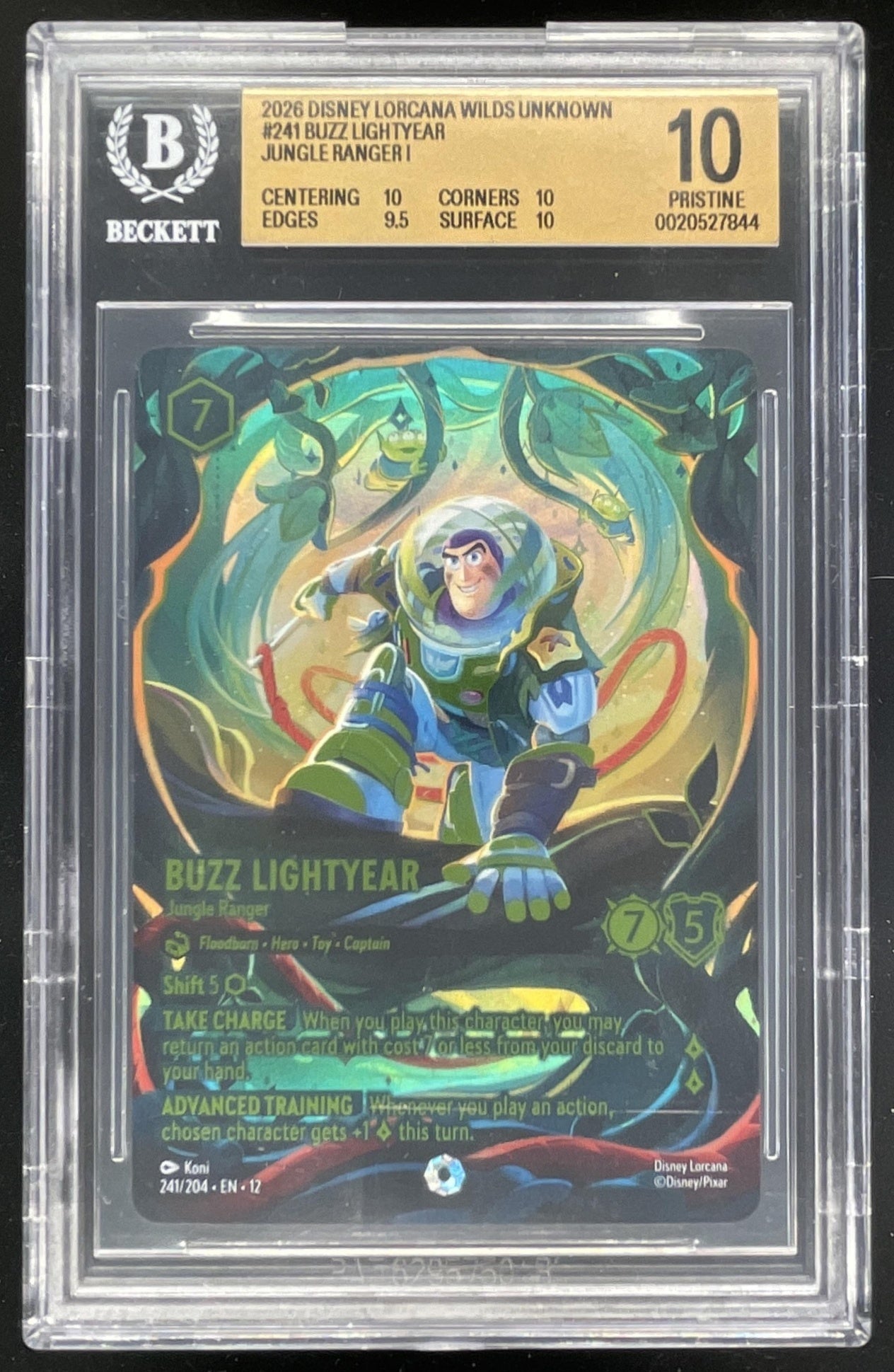 2026 Disney Lorcana Wilds Unknown Iconic Buzz Lightyear Jungle
