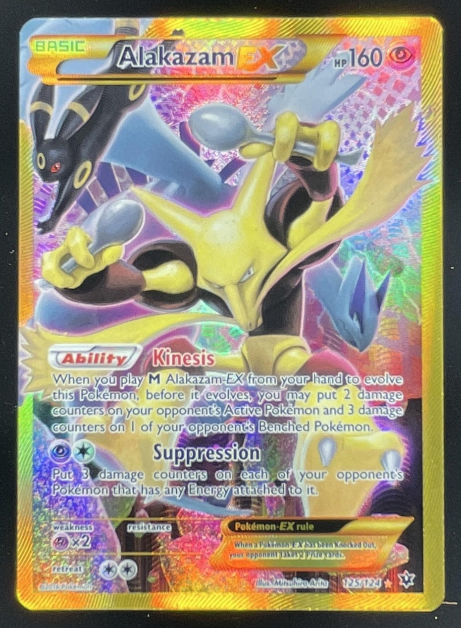 2016 Pokemon XY Fates Collide #125/124 Alakazam – Burbank Cards