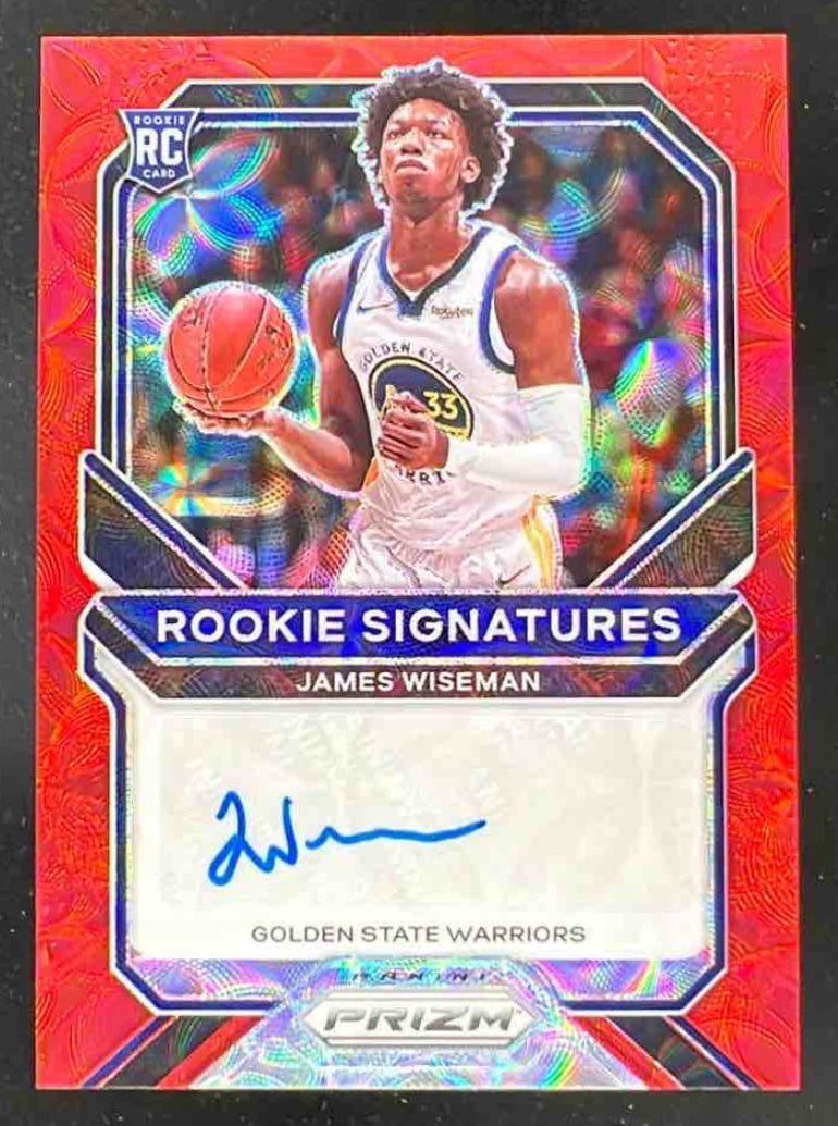 その他 Prizm Rookie James Wiseman Auto PSA Prizm Rookie James Wiseman Auto PSA