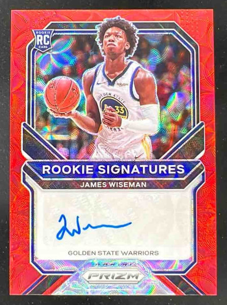 その他 Prizm Rookie James Wiseman Auto PSA Prizm Rookie James Wiseman Auto PSA