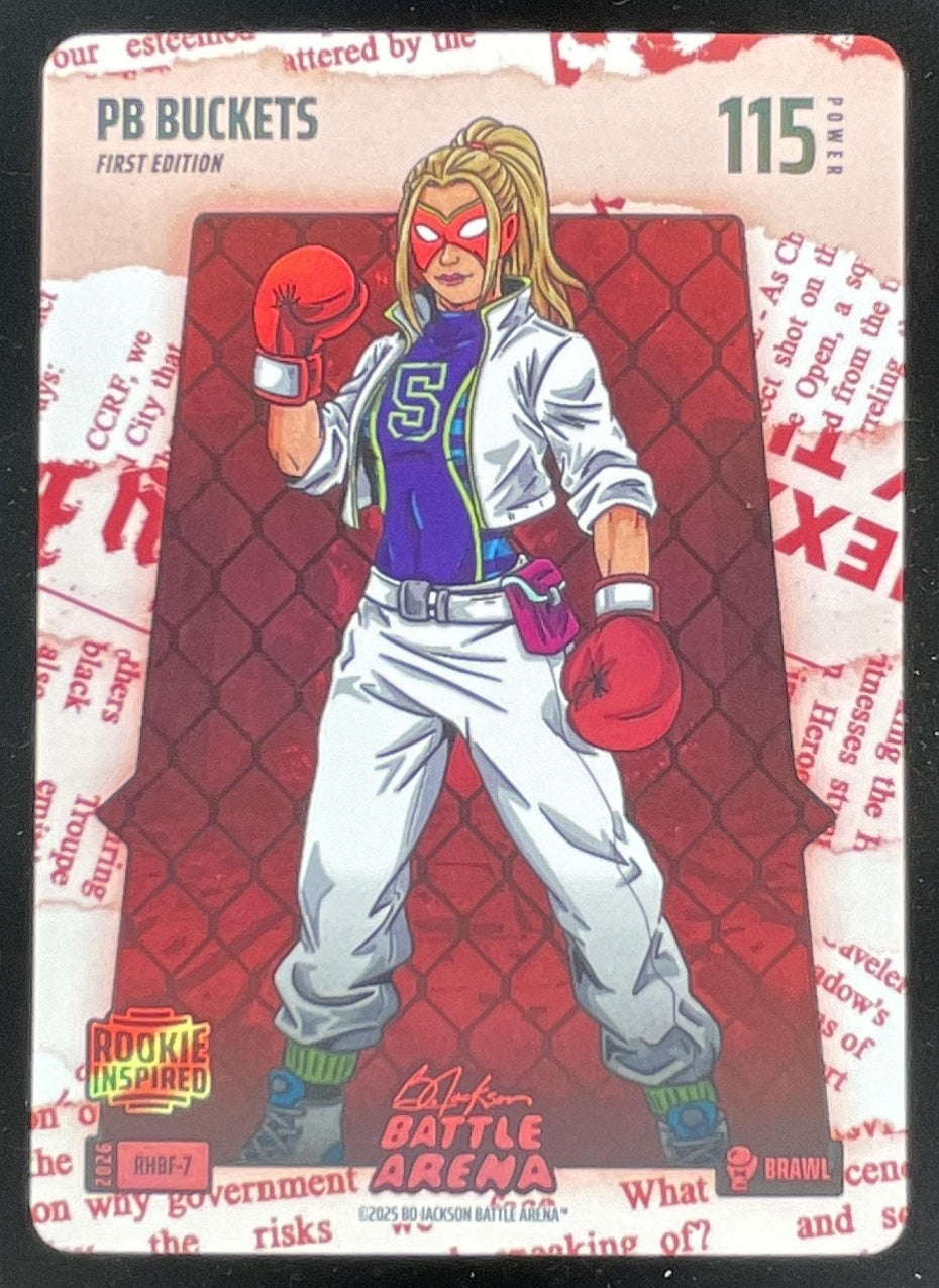 2026 Bo Jackson Battle Arena Griffey Set Red Headlines Battlefoil