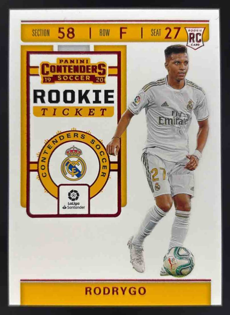 2019 Panini Chronicles Contenders Rookie Ticket Red #RT-7 Rodrygo
