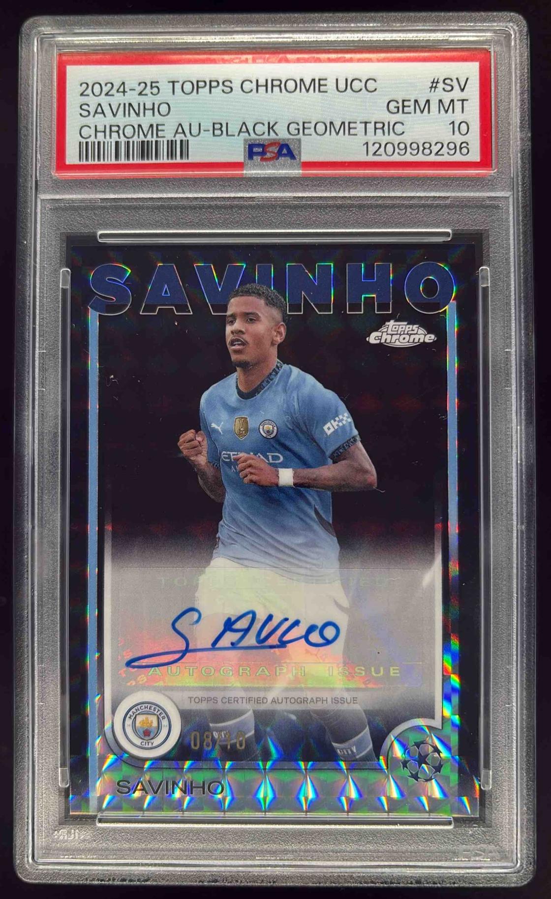 2024-25 Topps Chrome Black Geometric Refractor #CA-SV