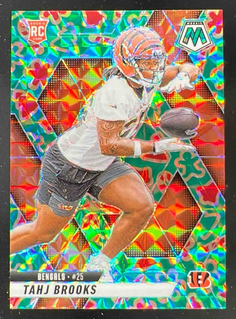 2025 Panini Mosaic Rookies Cookies Mosaic #400 Tahj Brooks RC