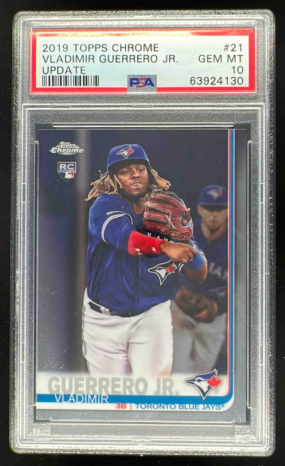 【PSA10】Guerrero Jr. 2019 Topps Chrome RC PSA10】Guerrero Jr. 2019 Topps Chrome RC