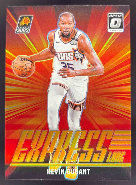2024-25 Panini Donruss Optic Express Lane Gold #18 Kevin Durant