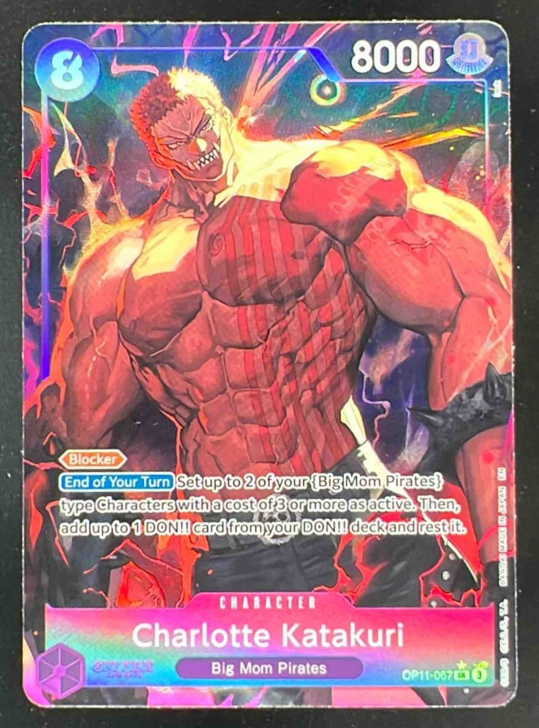 2025 One Piece A Fist of Divine Speed Alternate Art #OP11-067
