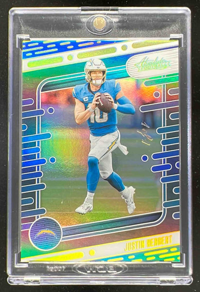 2024 Panini Absolute Black Spectrum #57 Justin Herbert 1/1