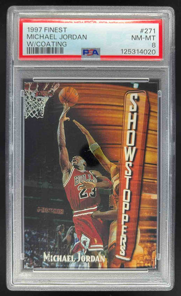 その他 1997-98 Topps Finest JORDAN Creators 1997 Finest Michael Jordan Creators PSA 9 With Coating | eBay