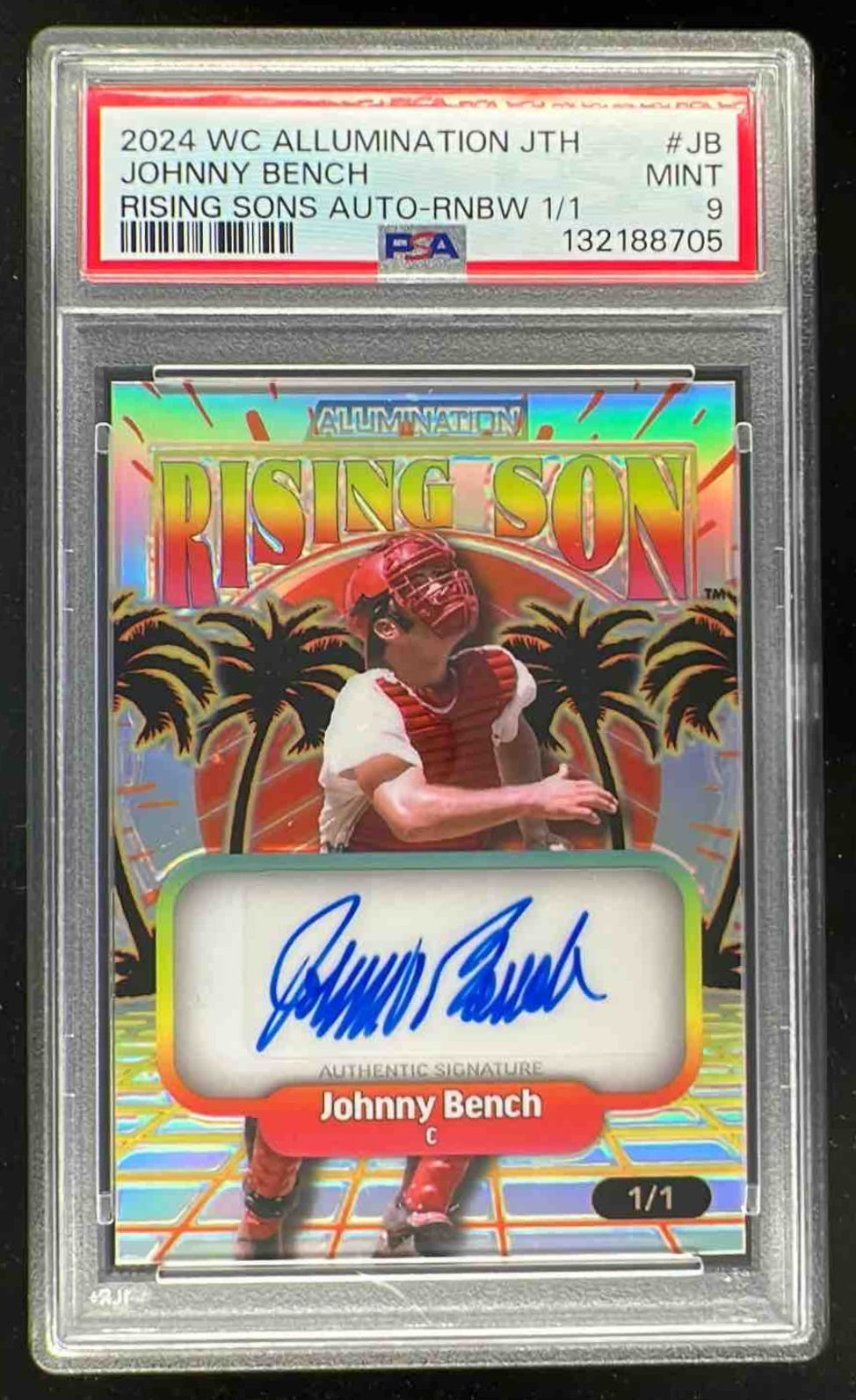 Johnny's - Aぇ！group トレンディングカード 2024 Wild Card Just The Hits Rising Son Rainbow Johnny Bench Auto
