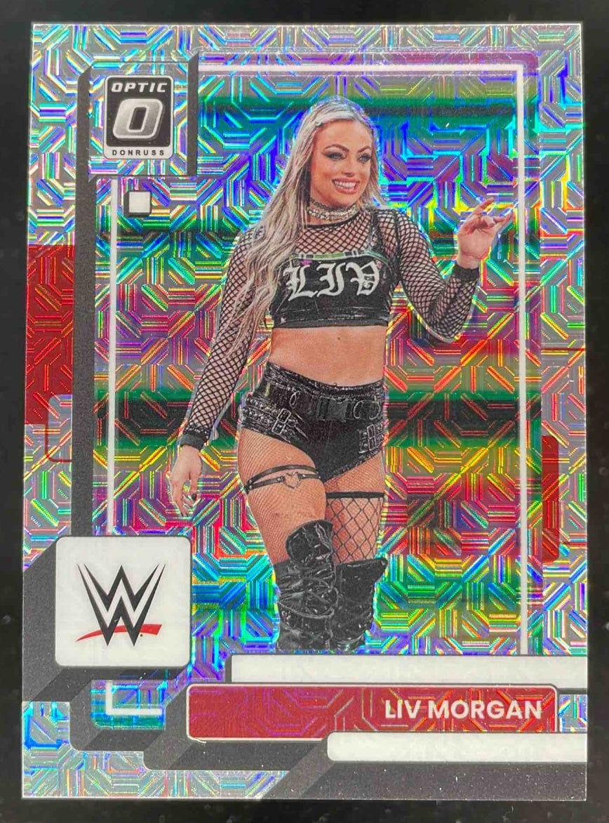 2023 Panini Chronicles WWE Mojo #352 Liv Morgan /25 – Burbank Cards