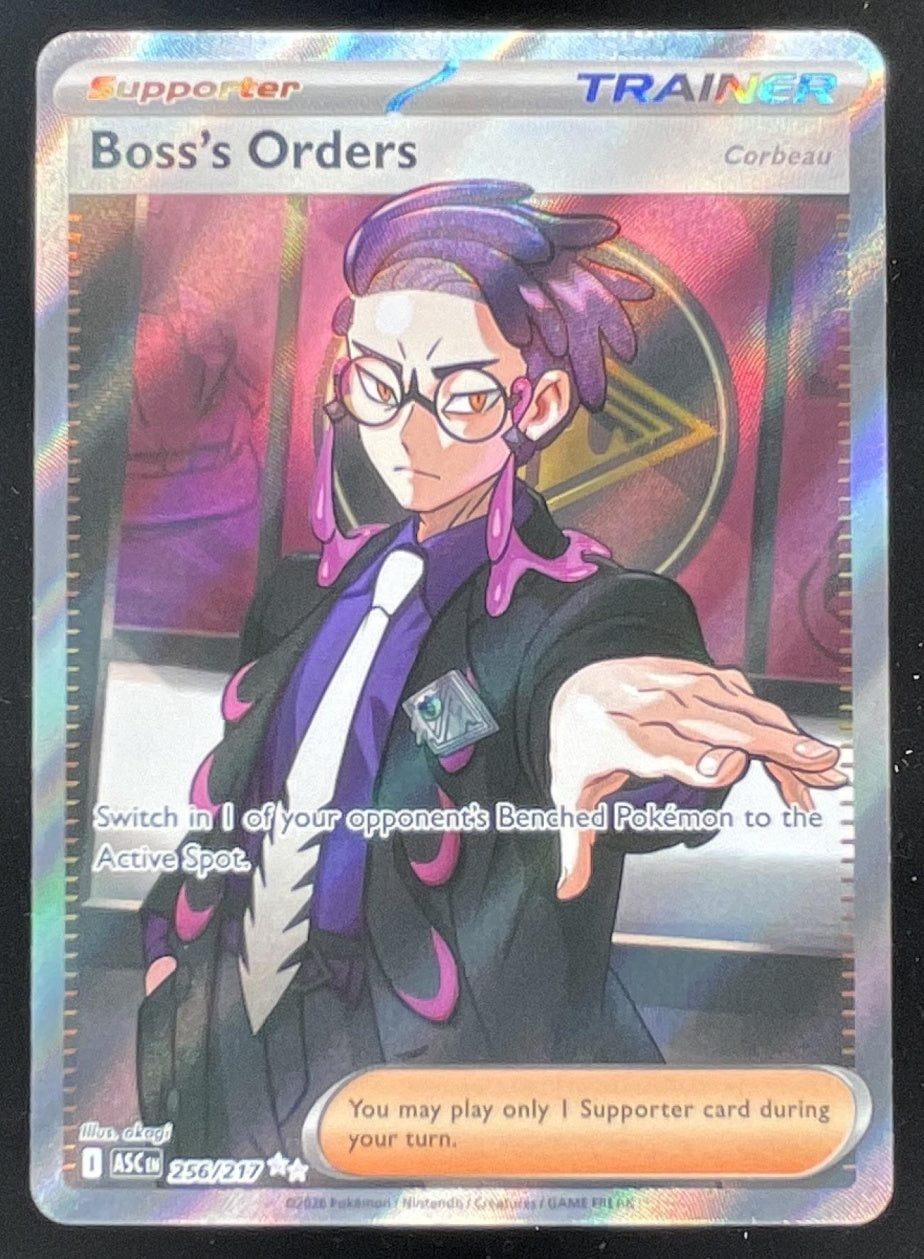 2026 Pokemon Ascended Heroes #256/217 Boss's Orders [Corbeau