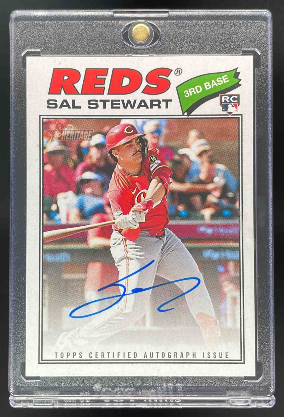 2026 Topps Heritage Real One Autographs #ROA-SST Sal Stewart RC