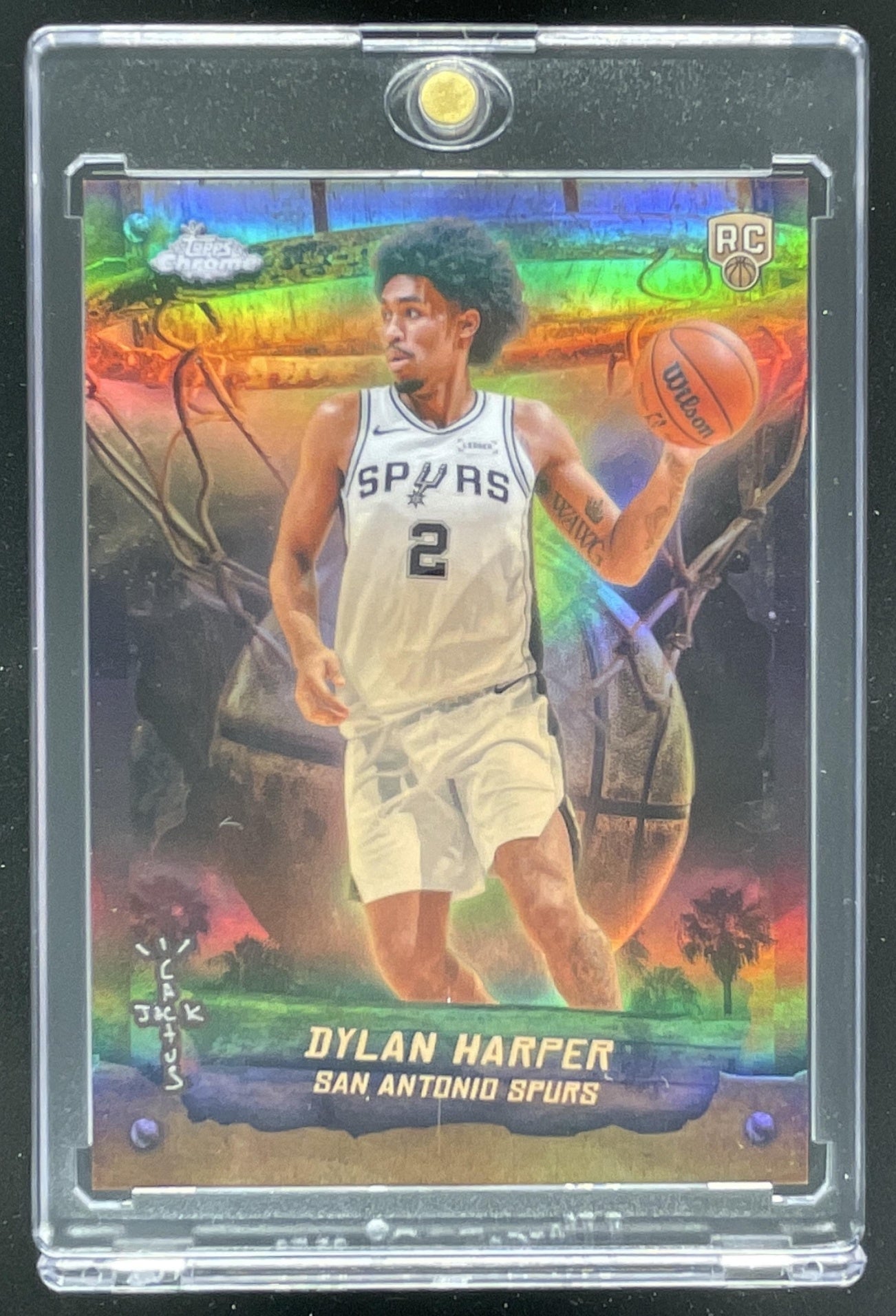 2025-26 Topps Chrome x Cactus Jack Astrovision #AST-2 Dylan Harper