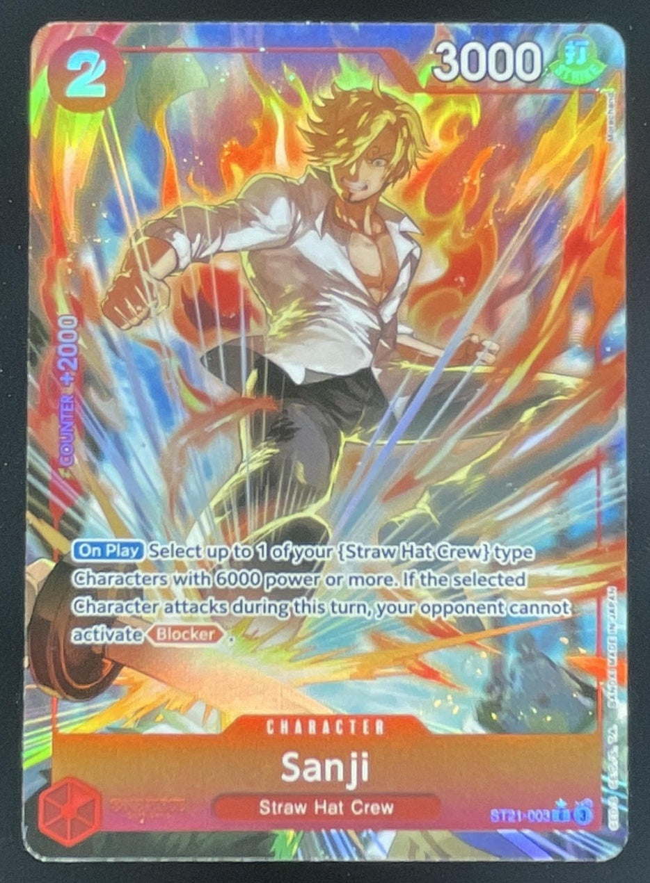 2025 One Piece The Best Vol. 2 Promo #ST21-003 Sanji – Burbank Cards