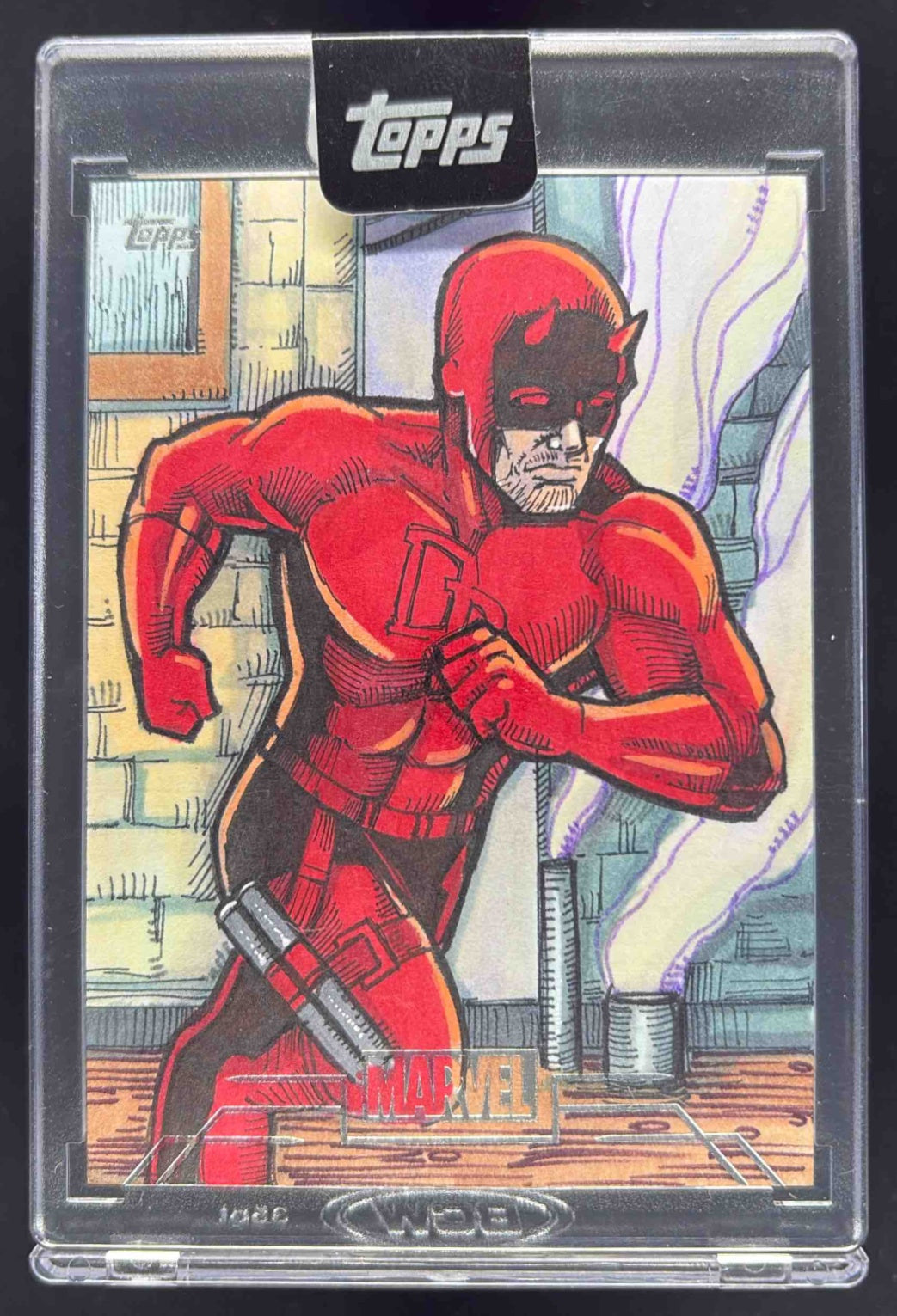2025 Topps Marvel Mint Sketch Card Daredevil Artist Signature 1/1