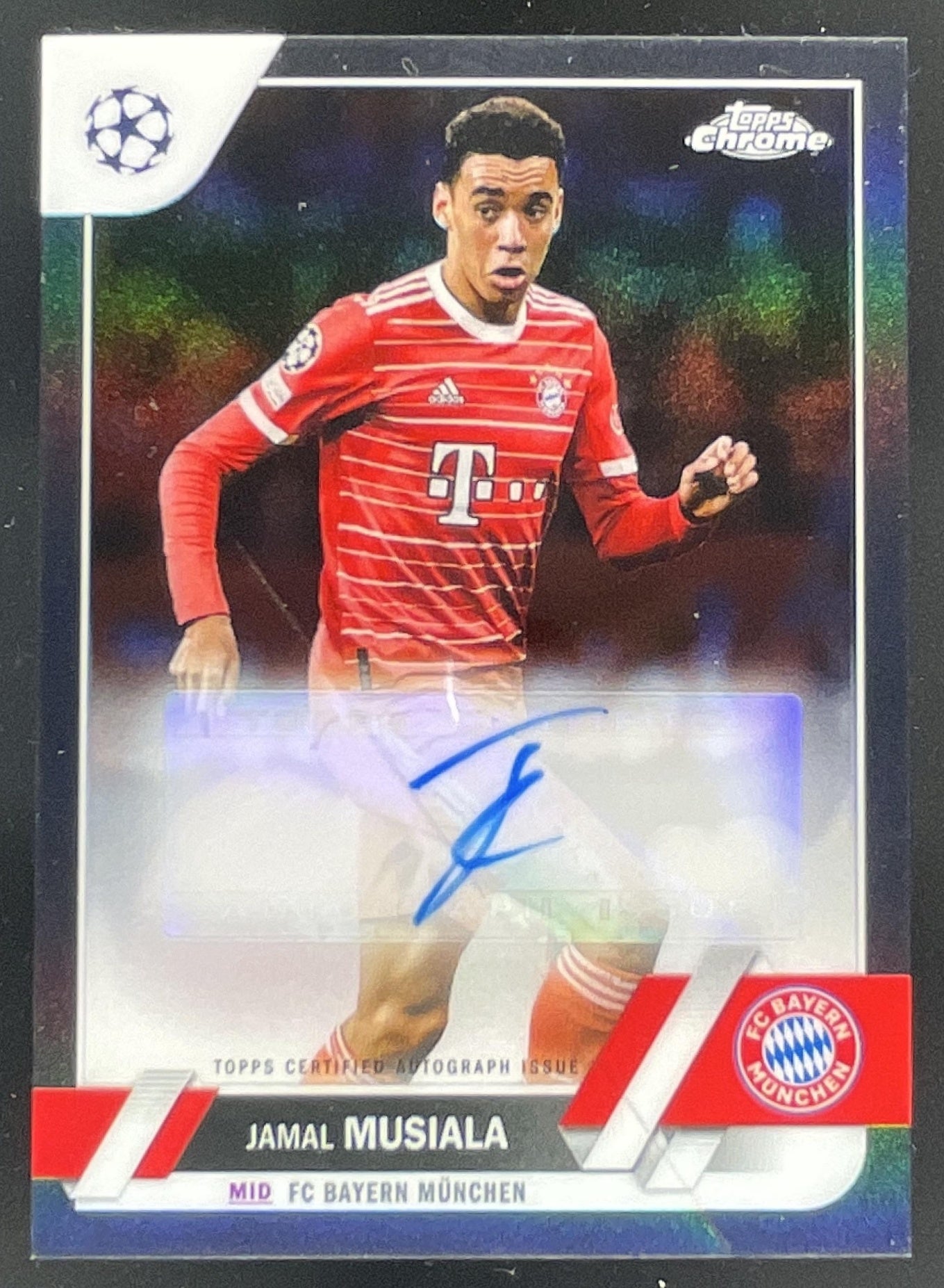 2022-23 Topps Chrome UEFA Club Competitions Black #CA-JM Jamal
