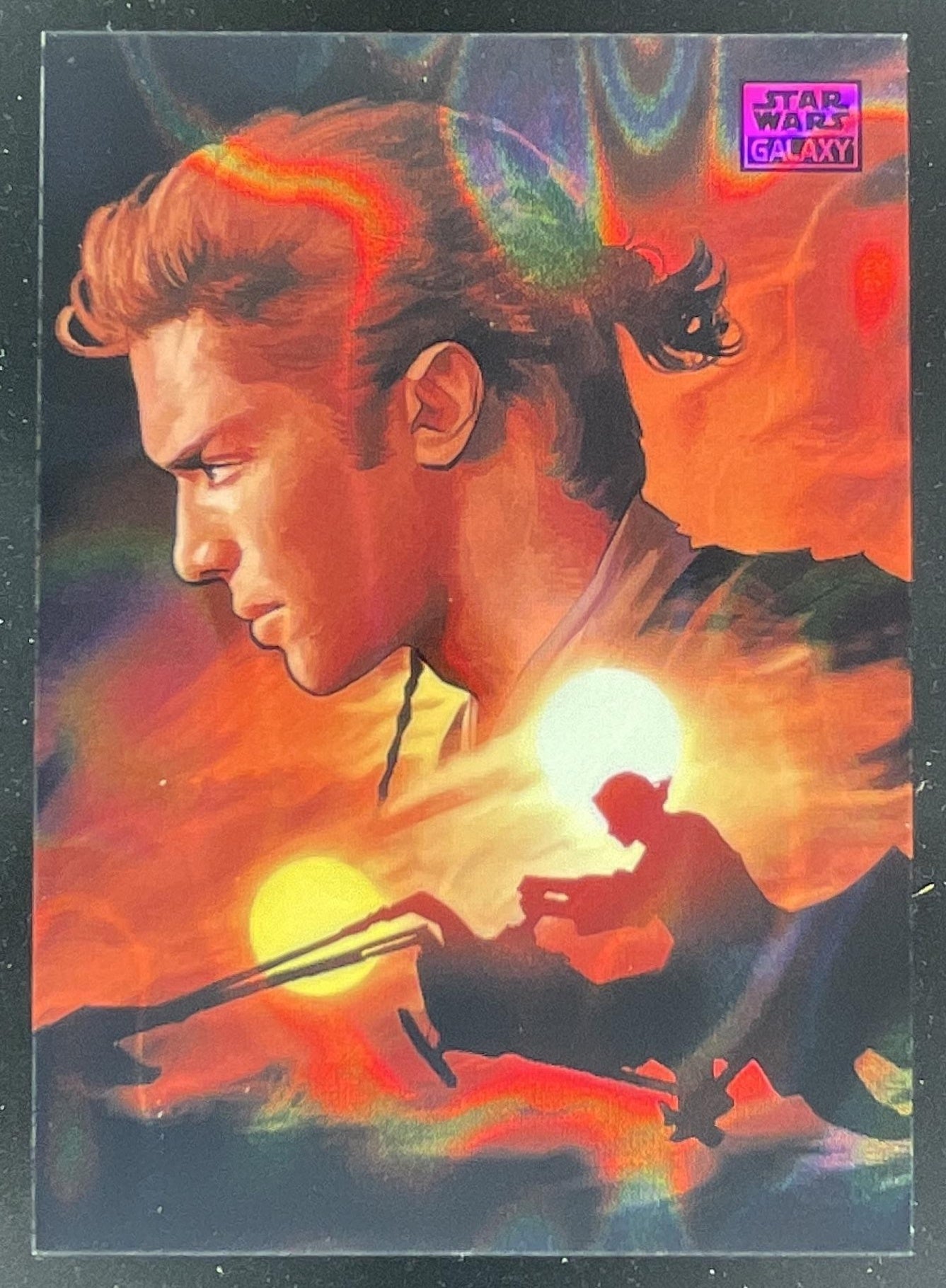 2026 Topps Chrome Star Wars Galaxy Magenta Lava Anakin Skywalker's