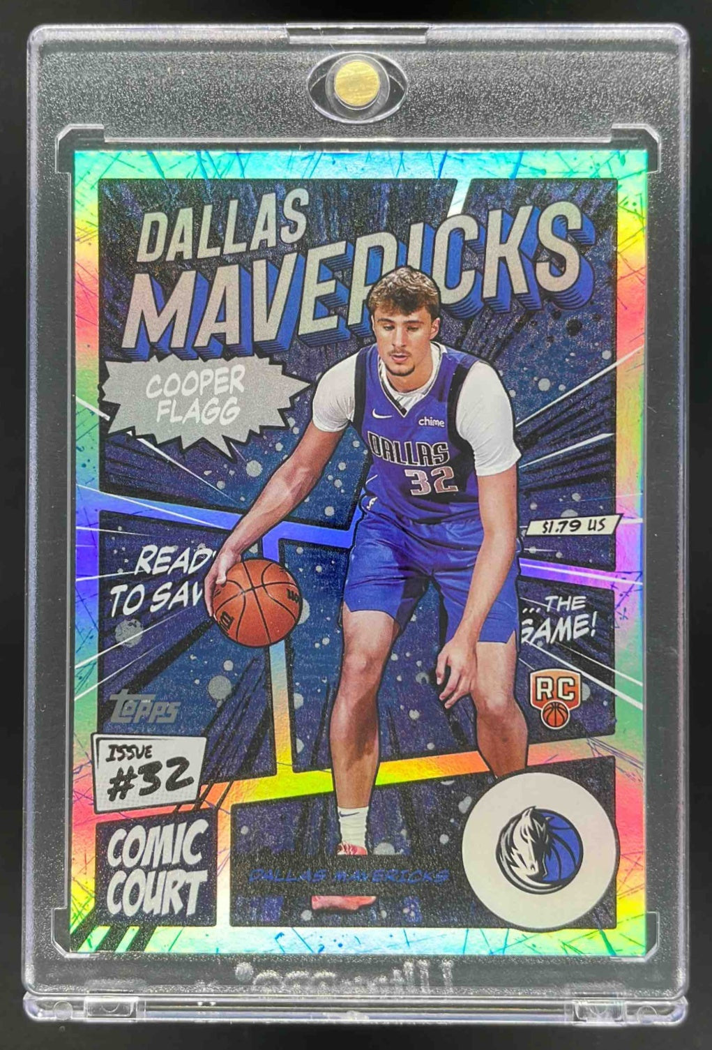 2025-26 Topps Comic Court #CC-16 Cooper Flagg RC – Burbank Cards