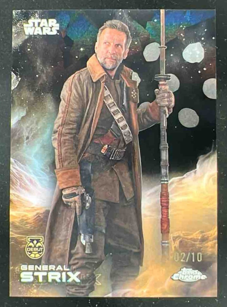 2025 Topps Chrome Star Wars Sapphire Black Sapphire #120 General