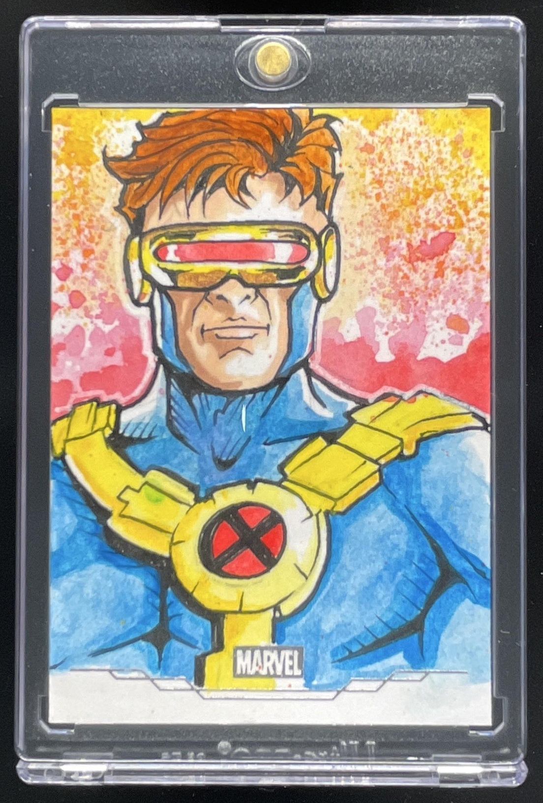 Topps Marvel Sketch Card Artist Autograph Cyclops Jason Queen Auto