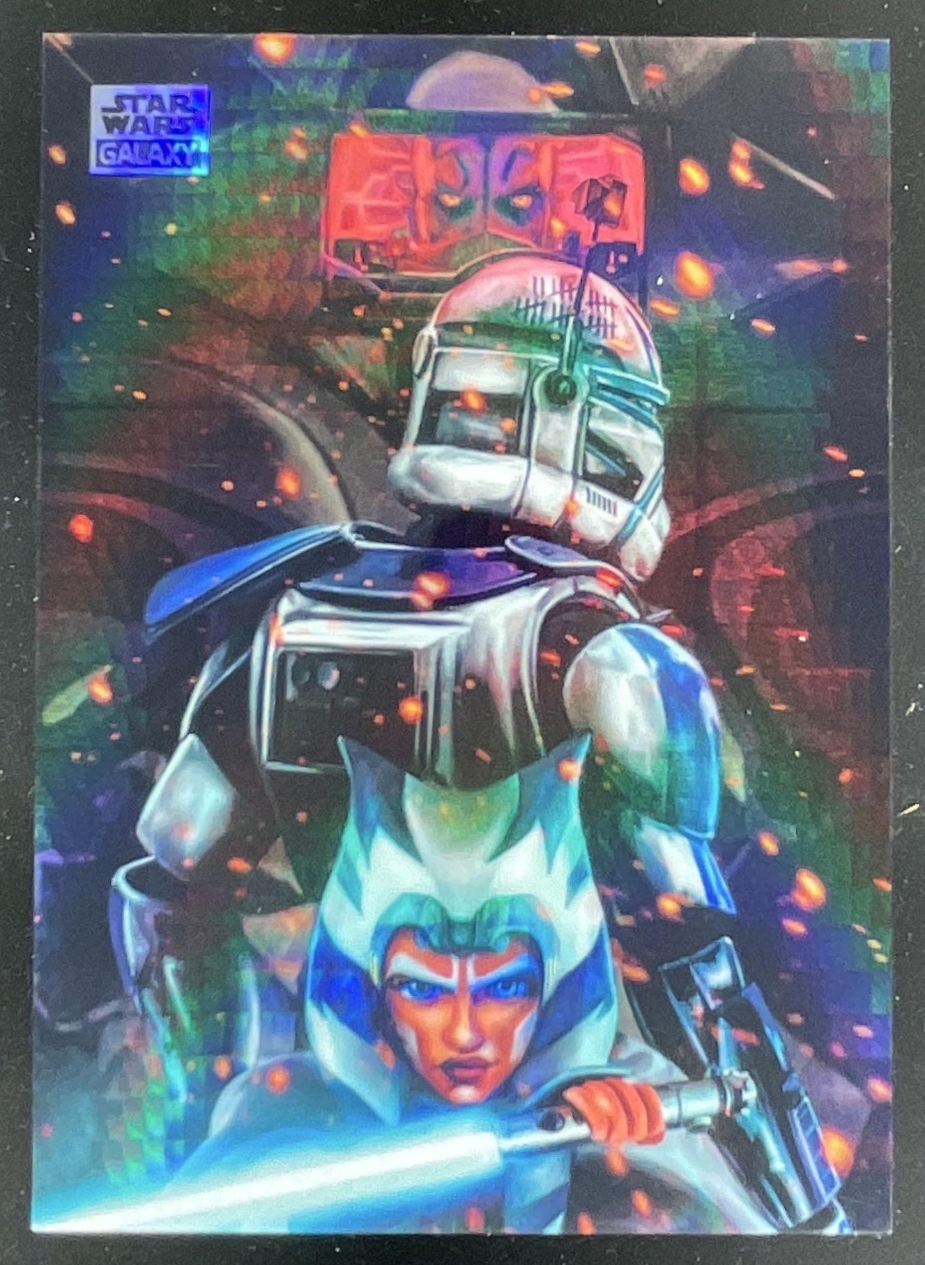 Topps Star Wars Galaxy トレーディングカード 2025 Topps Chrome Star Wars Galaxy Prism Refractor #53 Shattered