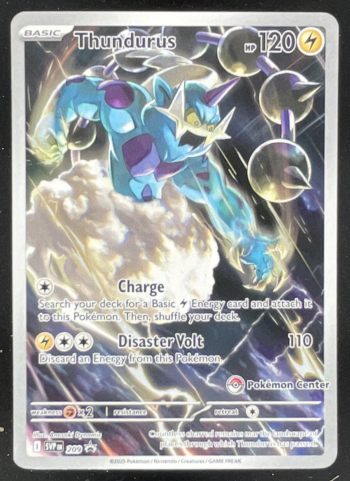 2024 Pokemon SV Black Star Promos Promos #209 Thundurus – Burbank Cards